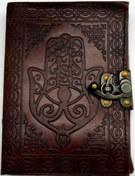 Hamsa Hand Leather w/ latch Hamsa Hand Leather w/ latch