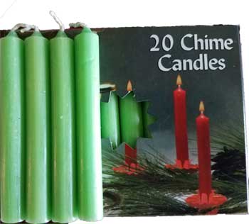 Apple Green Chime candle 20pk Apple Green Chime candle 20pk