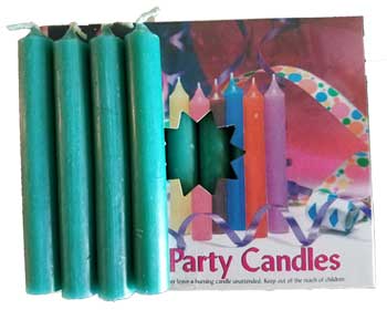 Dark Green Chime Candle 20pk Dark Green Chime Candle 20pk