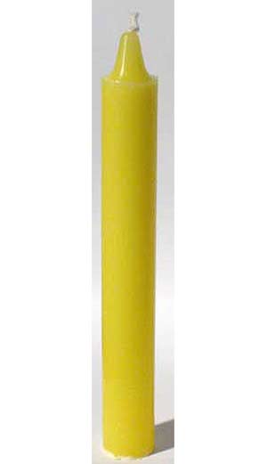 Yellow 6" taper Yellow 6" taper