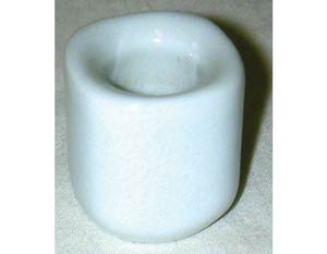 White Ceramic chime holder White Ceramic chime holder