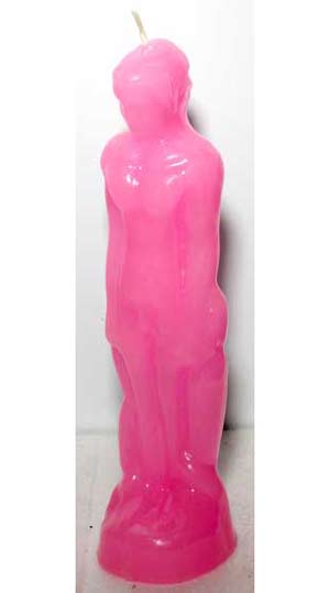 Pink Male candle Pink Male candle