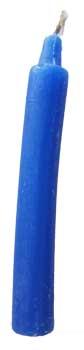 9/16" Blue chime candle 20pk