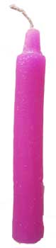 9/16" Pink chime candle 20pk