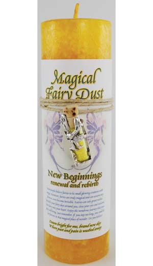 New Beginnings Pillar Candle New Beginnings Pillar Candle