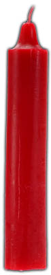 9" Red pillar 9" Red pillar