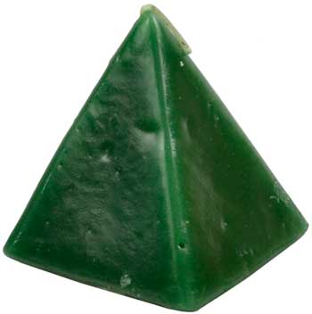 Green Cherry pyramid 2 1/2" Green Cherry pyramid 2 1/2"