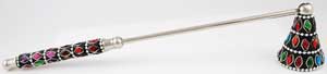 Multi-Color Jeweled snuffer Multi-Color Jeweled snuffer
