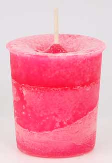 Love Herbal votive - bright pink Love Herbal votive - bright pink