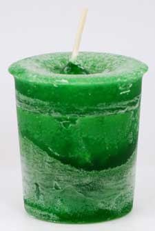 Money Herbal votive - green Money Herbal votive - green
