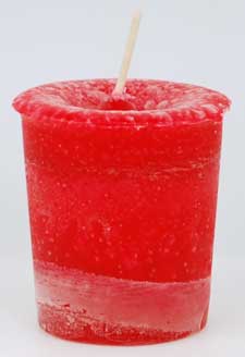 Seduction Herbal votive - red pink Seduction Herbal votive - red pink