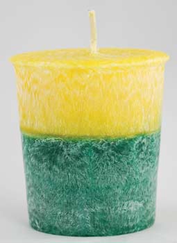 Patchouli Amber Palm votive(yellow) Patchouli Amber Palm votive(yellow)