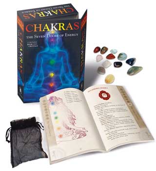 Chakras, Seven Doors of Energy (bk & 7 crystals) by Lo Scarabeo Chakras, Seven Doors of Energy (bk & 7 crystals) by Lo Scarabeo