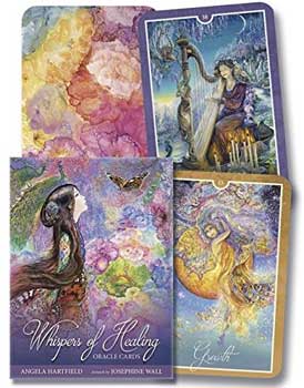 Whispers of Healing oracle cards by Angela Hartfield Whispers of Healing oracle cards by Angela Hartfield