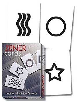 Zener cards (ESP test cards) Zener cards (ESP test cards)
