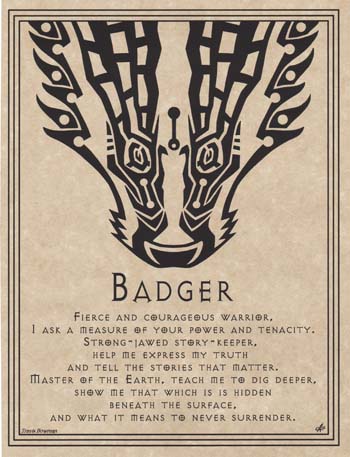Badger Prayer Badger Prayer