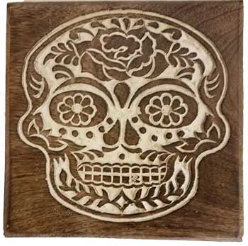 6" x 6" Day of the Dead box 6" x 6" Day of the Dead box