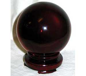 80mm Red crystal ball 80mm Red crystal ball