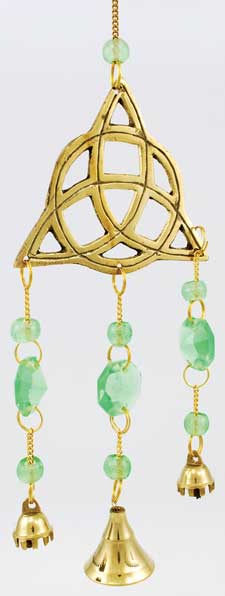 Brass Triquetra wind chime Brass Triquetra wind chime