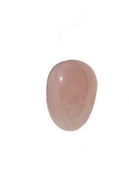 2" Rose Quartz egg 2" Rose Quartz egg