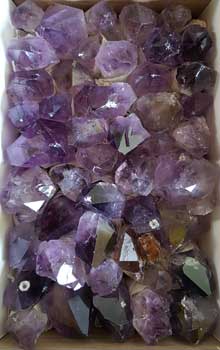 Flat of Amethyst Points Flat of Amethyst Points