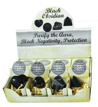 Black Obsidian gift box (set of 12) Black Obsidian gift box (set of 12)