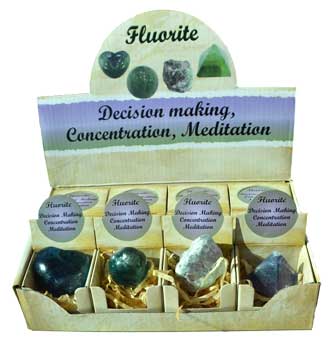 Fluorite gift box (set of 12) Fluorite gift box (set of 12)
