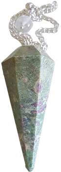 6-sided Ruby Zoisite 6-sided Ruby Zoisite