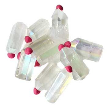 1 lb Angel White Crystal points 1 lb Angel White Crystal points