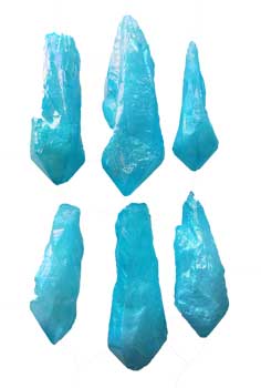 1 lb Angel Aqua Blue Crystal unpolished points 1 lb Angel Aqua Blue Crystal unpolished points