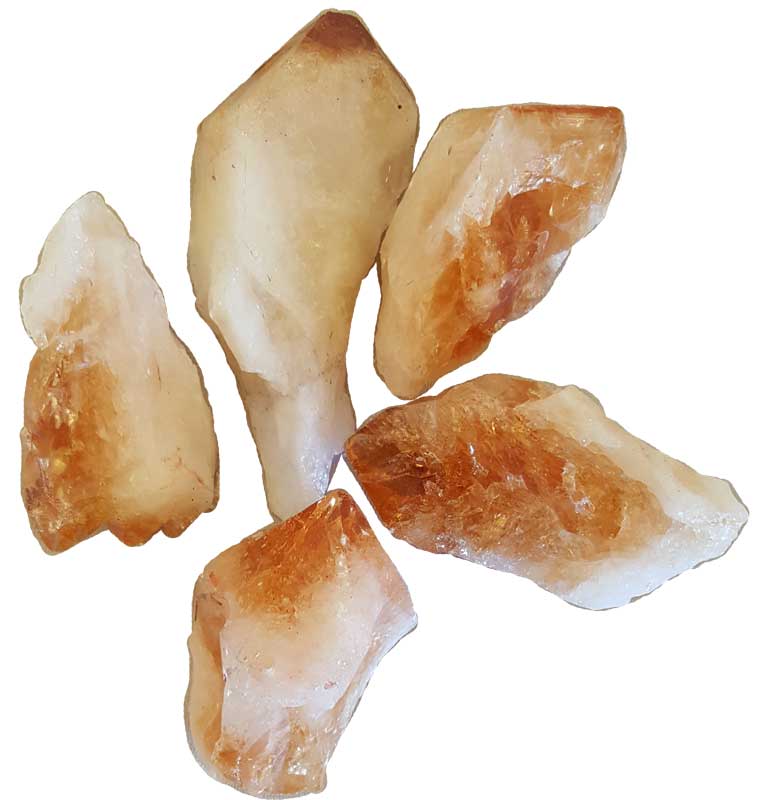 1 lb Citrine points 1 lb Citrine points