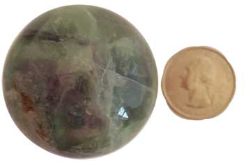 40mm Fluorite sphere 40mm Fluorite sphere