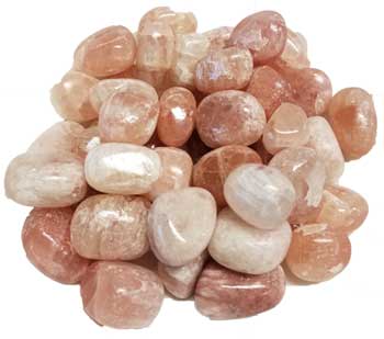 1 lb Red Calcite tumbled stones 1 lb Red Calcite tumbled stones