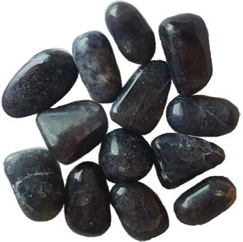 1 lb Iolite tumbled stones 1 lb Iolite tumbled stones