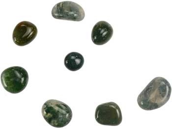1 Lb Moss Agate tumbled 1 Lb Moss Agate tumbled