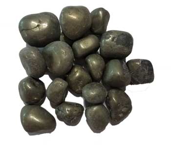 1 Lb Pyrite Black tumbled 1 Lb Pyrite Black tumbled