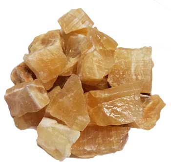 1 lb Banded Yellow Calcite untumbled stones 1 lb Banded Yellow Calcite untumbled stones