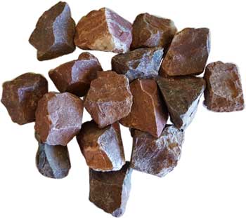 1 lb Jasper, Red untumbled stones 1 lb Jasper, Red untumbled stones