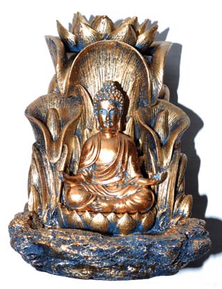 5 1/2" Buddha & Lotus burner