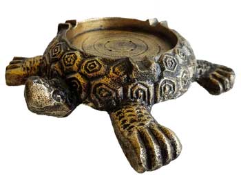 6" x 7" Antique Finish Turtle burner 6" x 7" Antique Finish Turtle burner