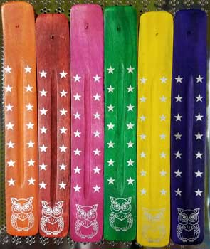 10" Owl Wooden ash catcher 10" Owl Wooden ash catcher