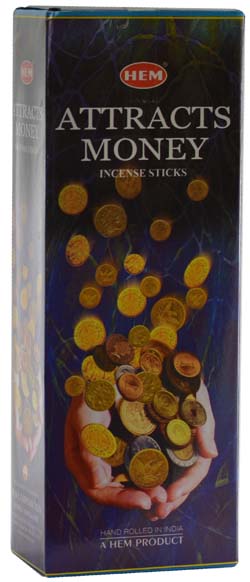 Attracts Money HEM stick 20pk Attracts Money HEM stick 20pk