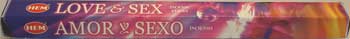 Love & Sex HEM stick 20 pack Love & Sex HEM stick 20 pack