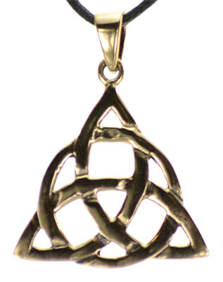 Bronze Triquetra Pendant Bronze Triquetra Pendant