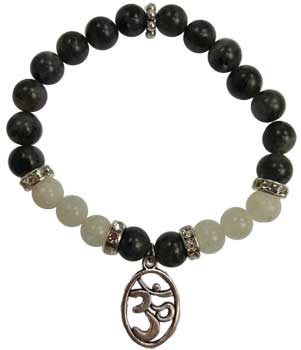 8mm Labadorite/ RMS Om 8mm Labadorite/ RMS Om