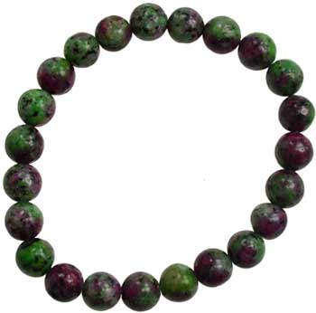 8mm Ruby Zoisite bracelet 8mm Ruby Zoisite bracelet