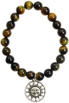 Tiger Eye Joy Sunface silver Tiger Eye Joy Sunface silver