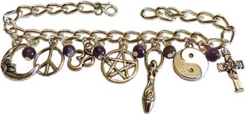 Amethyst Coexist bracelet Amethyst Coexist bracelet