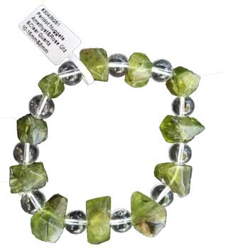Peridot Faceted with assorted gemstone bracelet Peridot Faceted with assorted gemstone bracelet