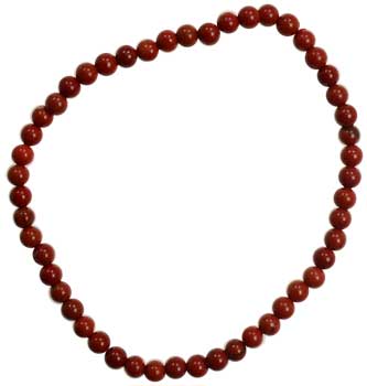 4mm Red Jasper stretch 4mm Red Jasper stretch
